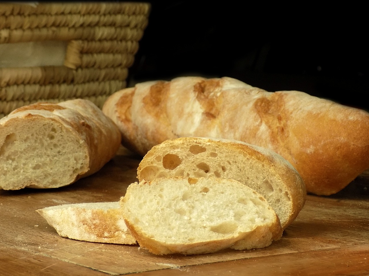 baguette milk bread baguete free photo