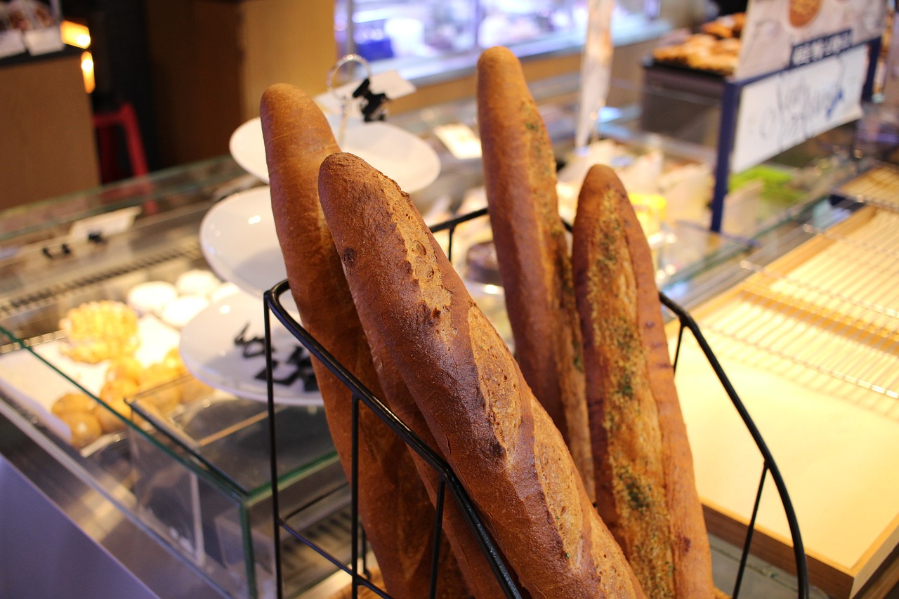 baguette bread bakery free photo