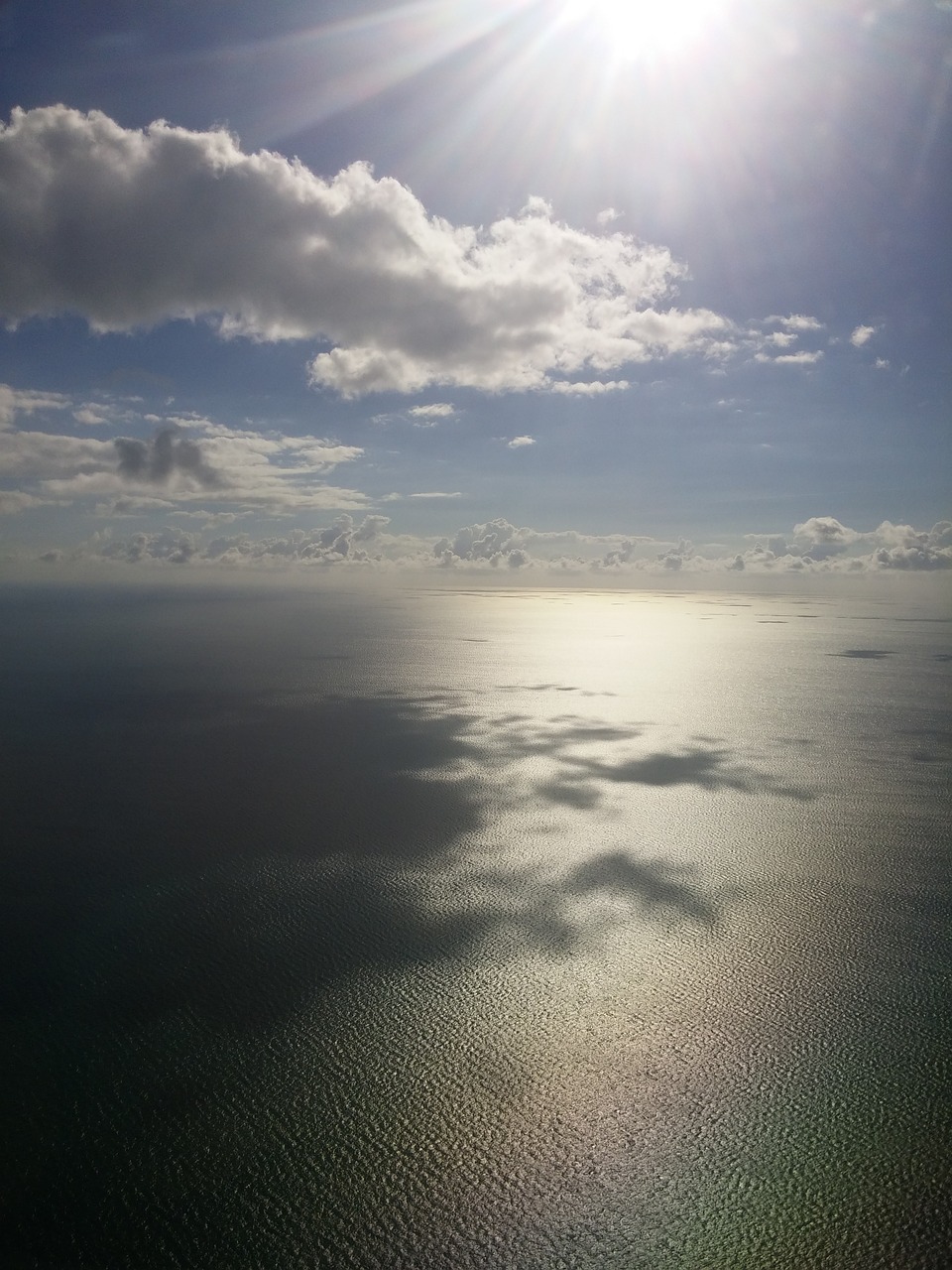 bahamas ocean clouds free photo