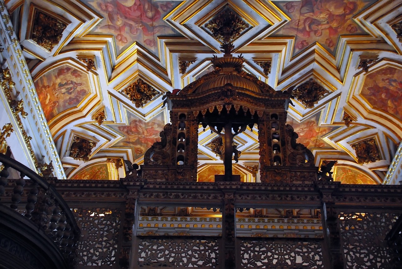 bahia são francisco church ceiling free photo