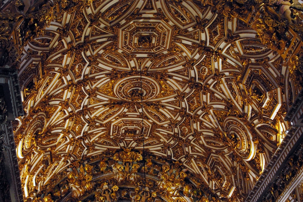 bahia são francisco church ceiling free photo