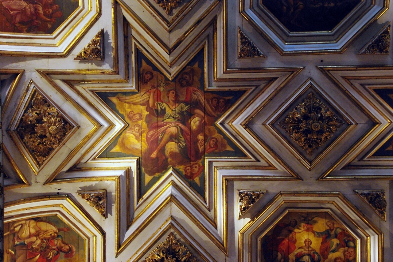 bahia são francisco church ceiling free photo