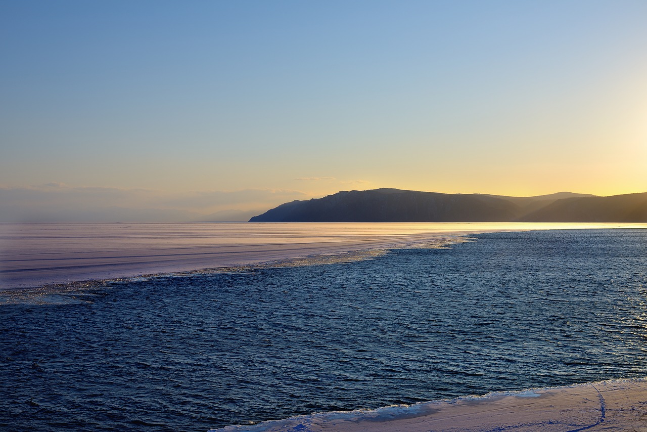 baikal lake landscape free photo