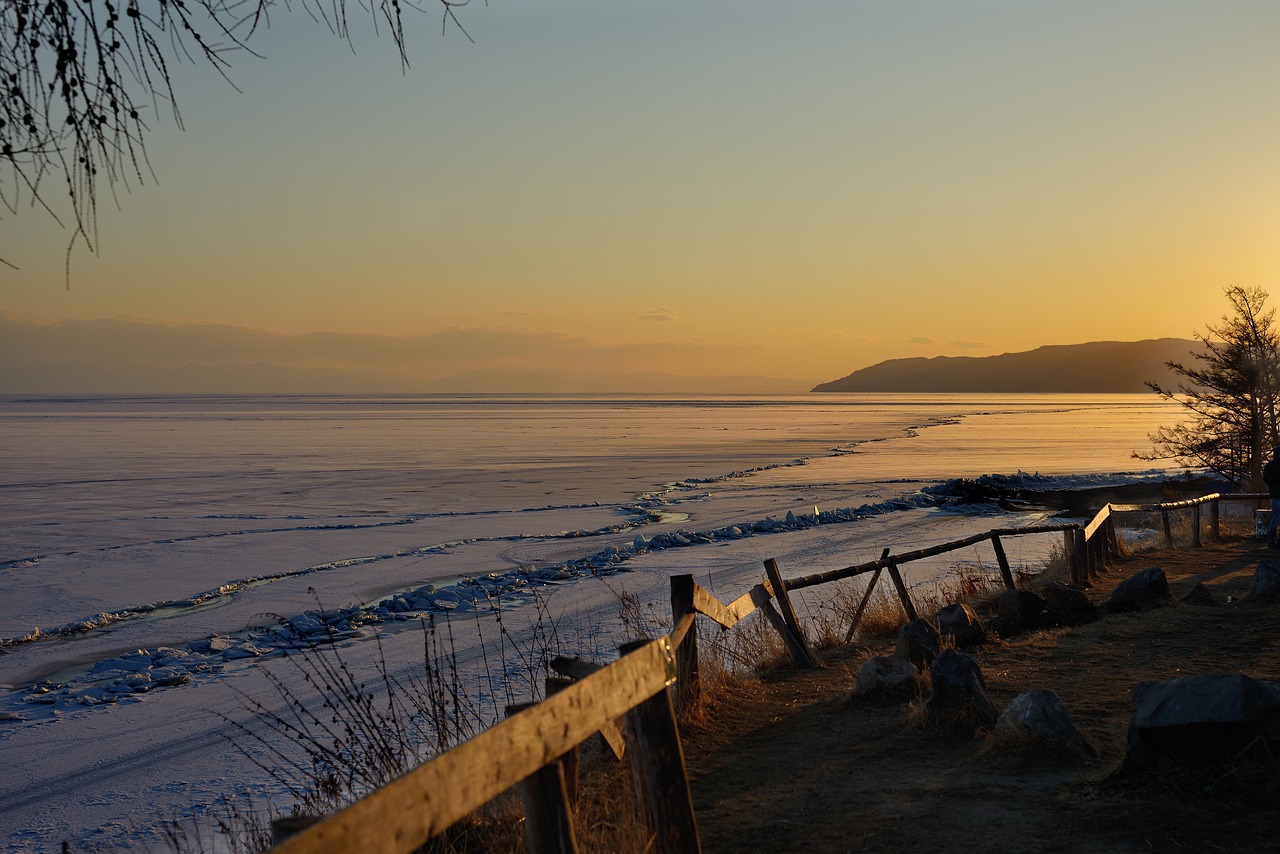 baikal lake landscape free photo