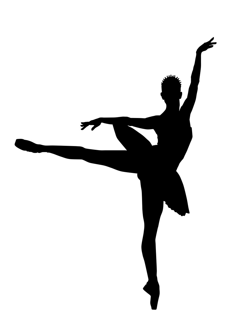 ballet baillarina silhouette free photo