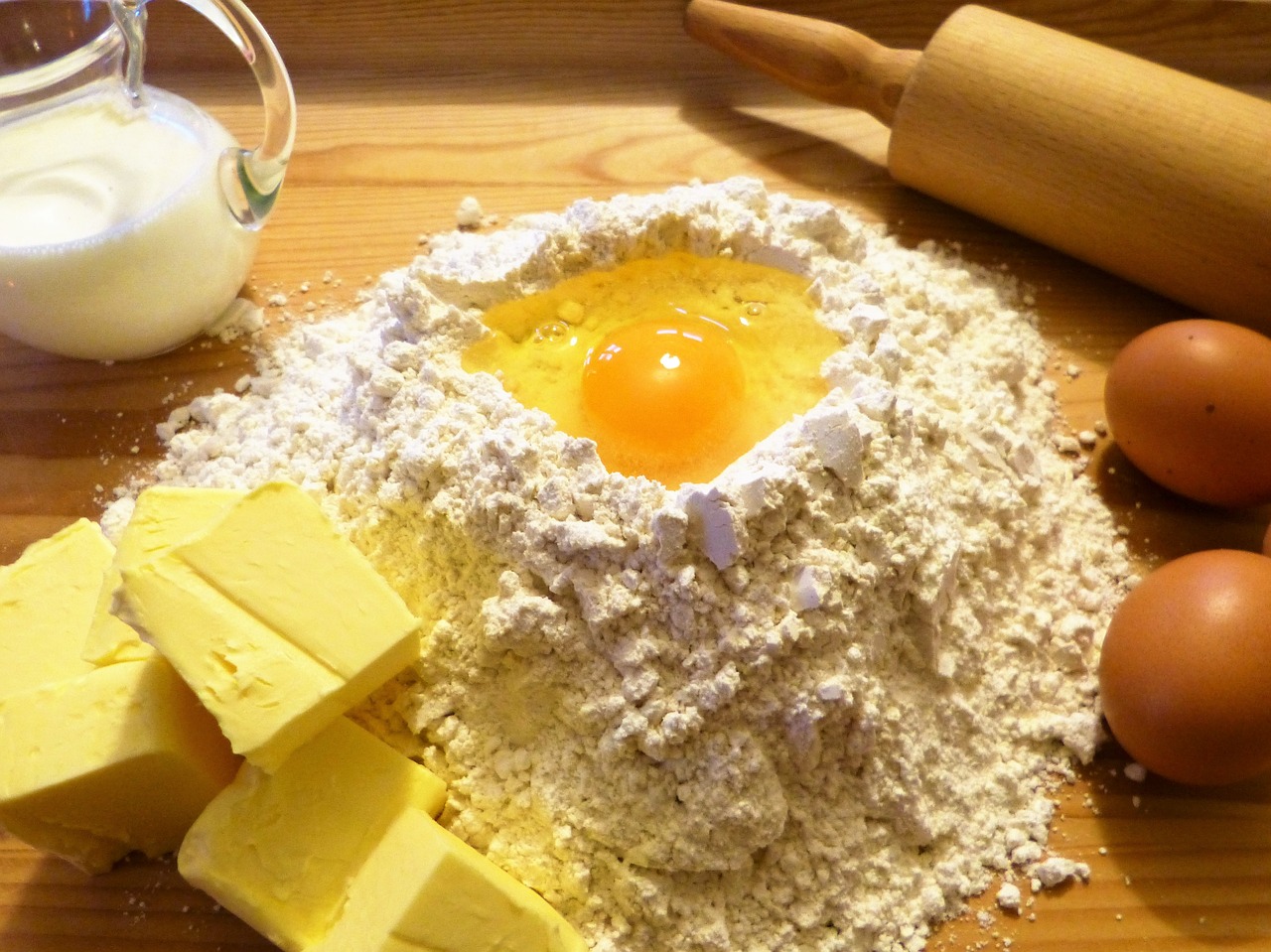 bake ingredients butter free photo