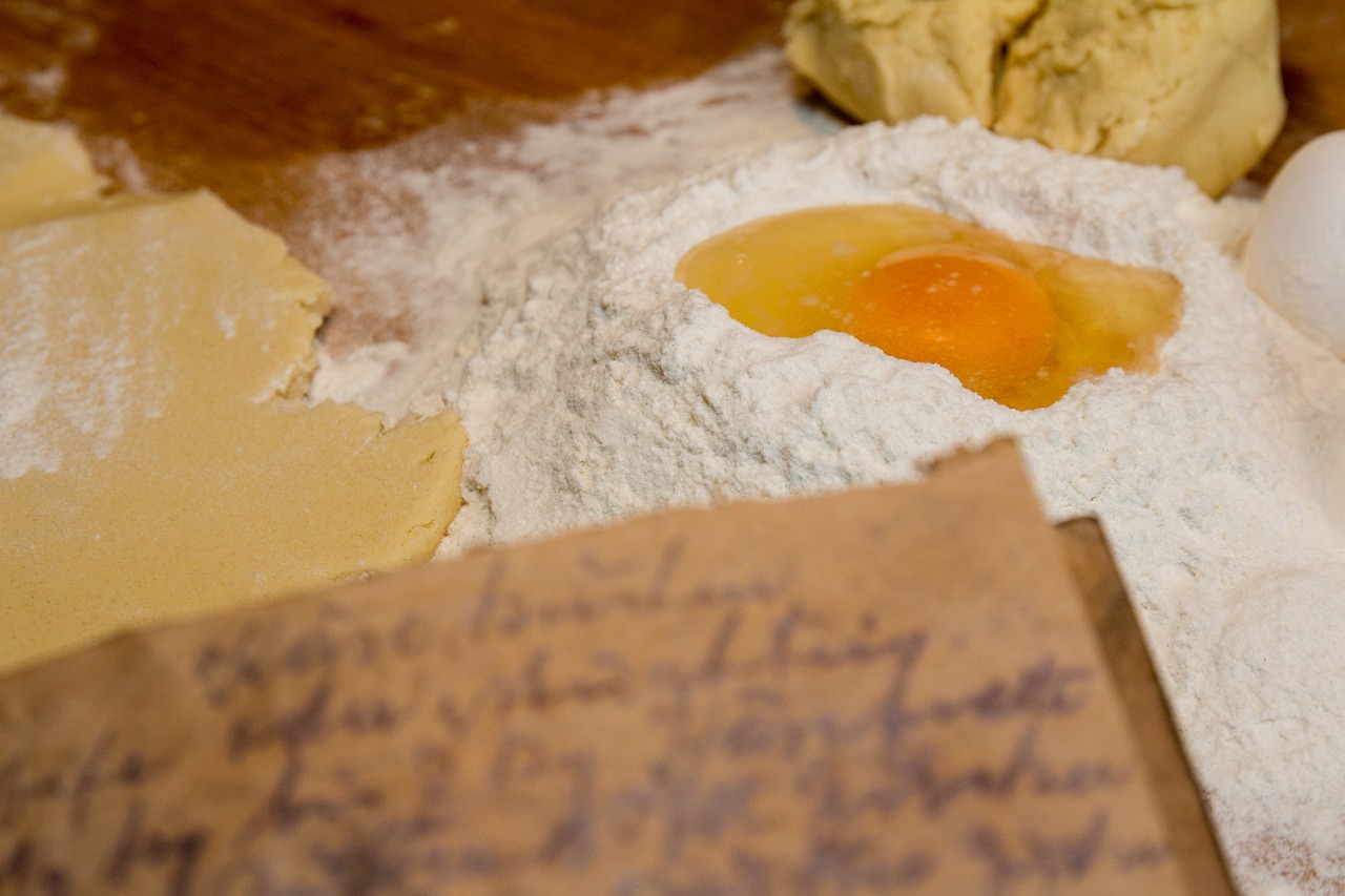 bake ingredients recipe free photo