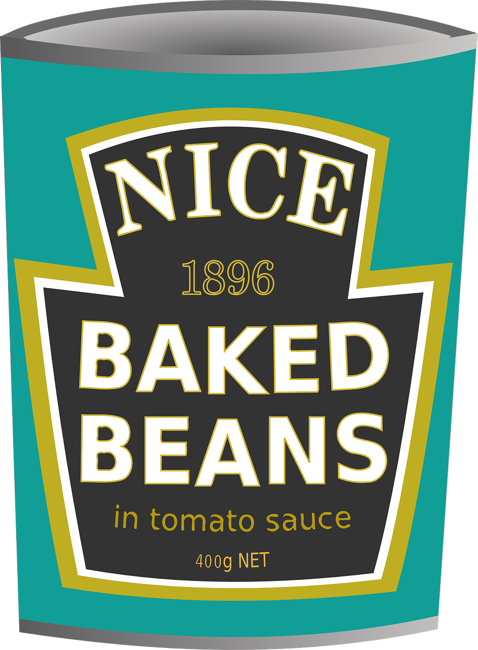 baked beans canned food beans free photo