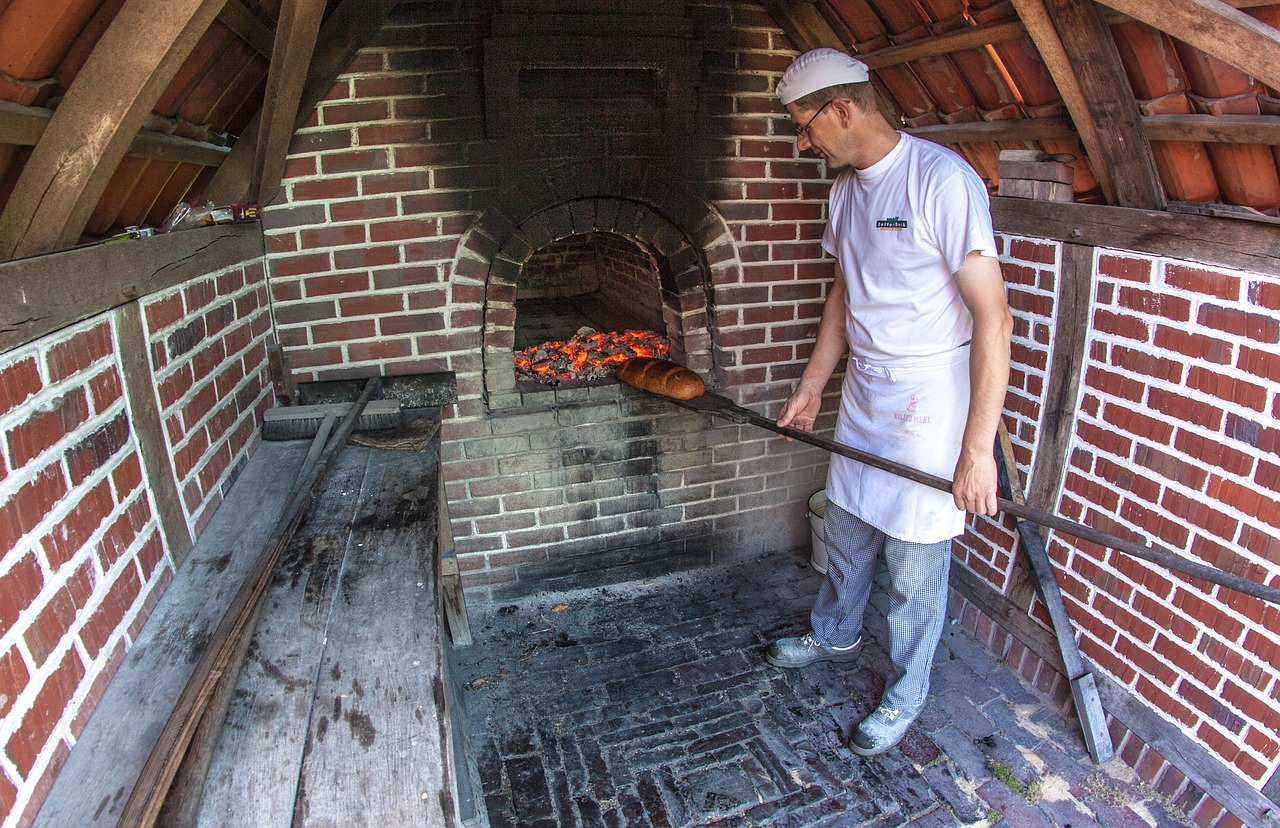 baker  wood burning stove  oven free photo