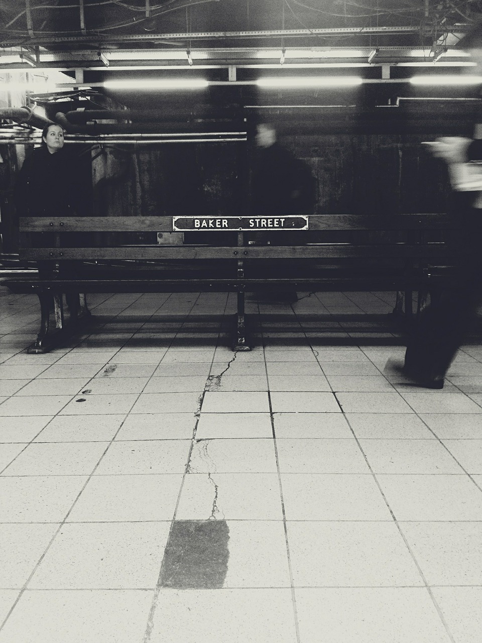 baker street train subway free photo