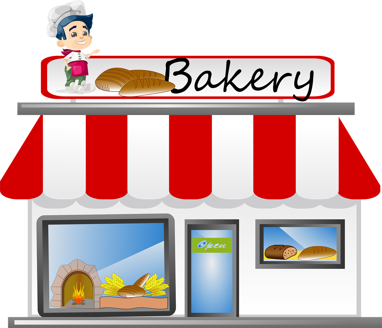 bakery  bread  shop free photo