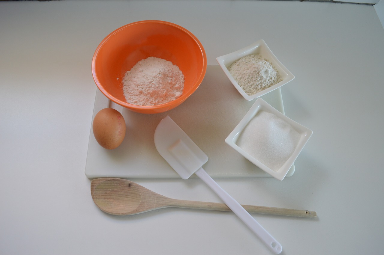 baking flour utensils free photo