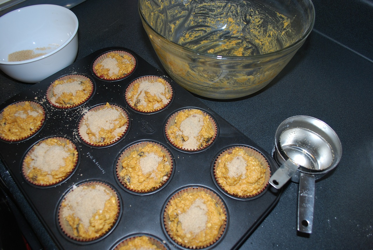 baking muffins cooking free photo