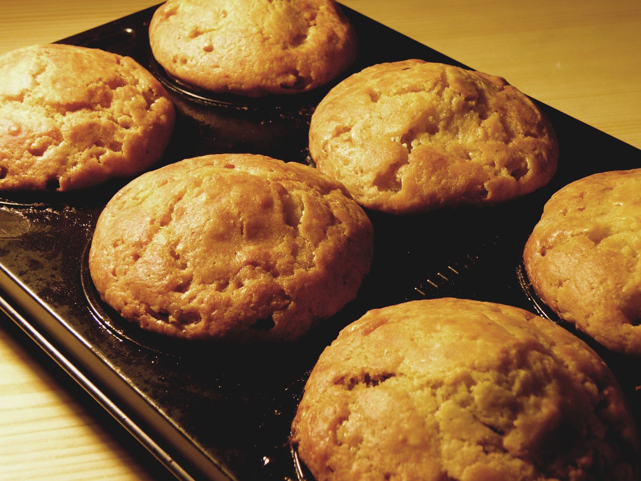 baking pan muffin the dough free photo