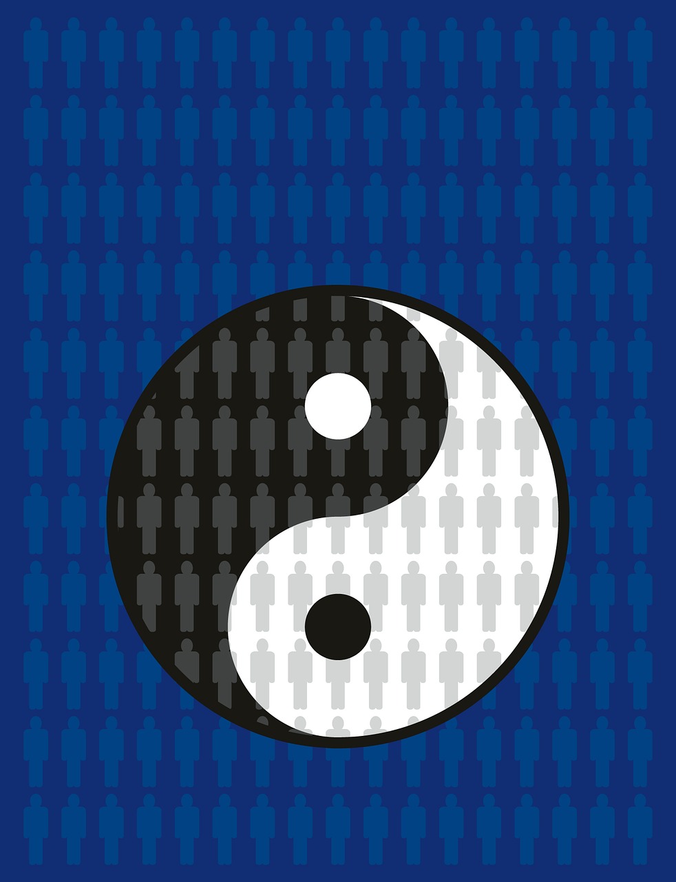 balance karma yin yang free photo