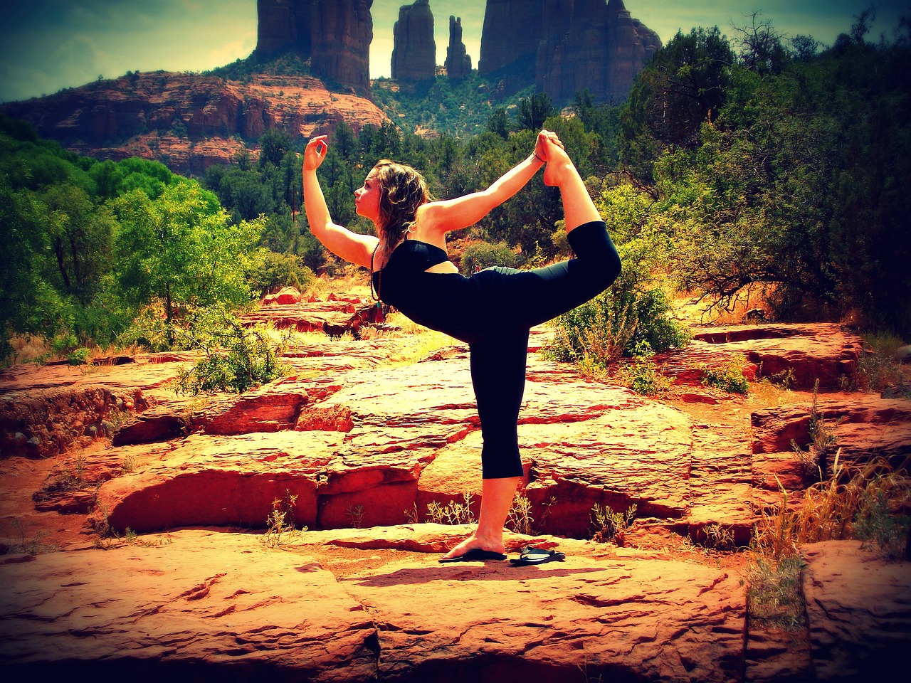 balance yoga pose free photo