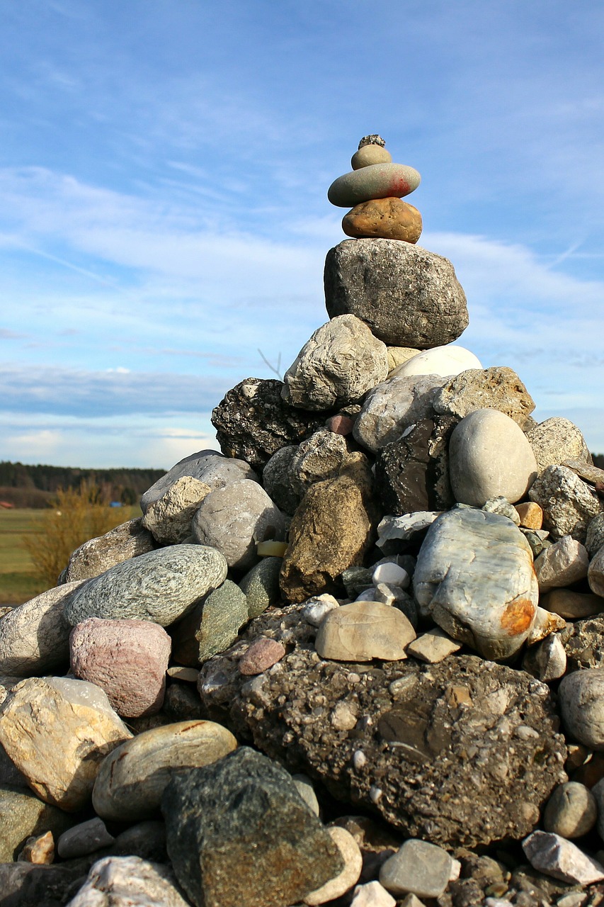 balance stones stone hill free photo