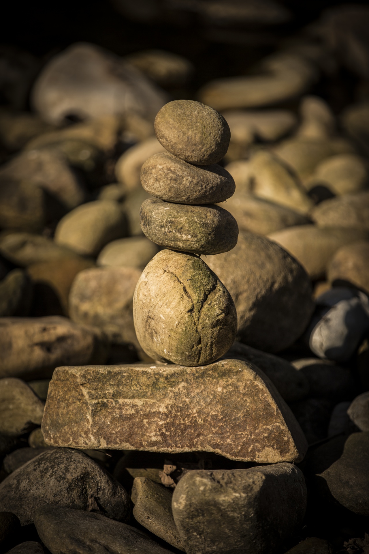 stone rock stack free photo