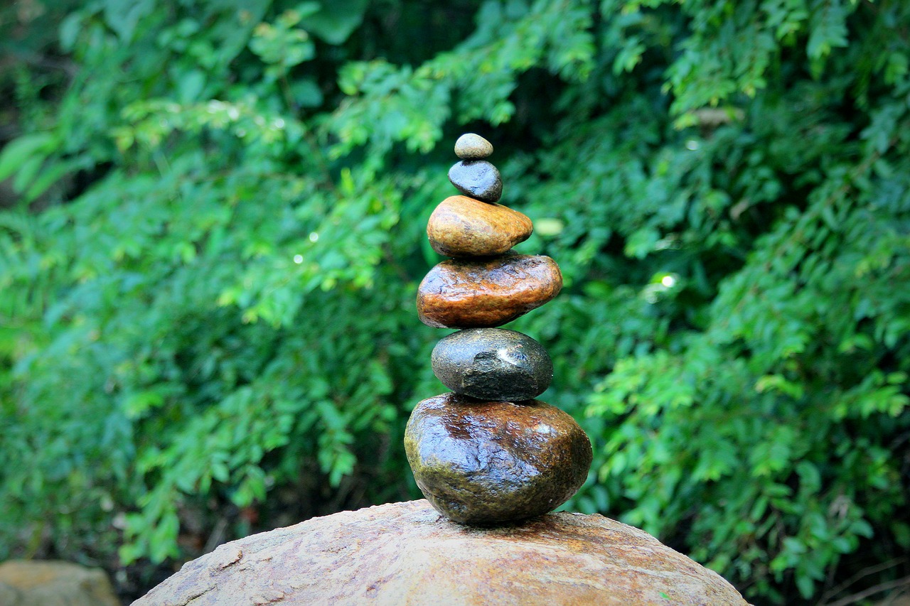 balanced  stone  rocks free photo