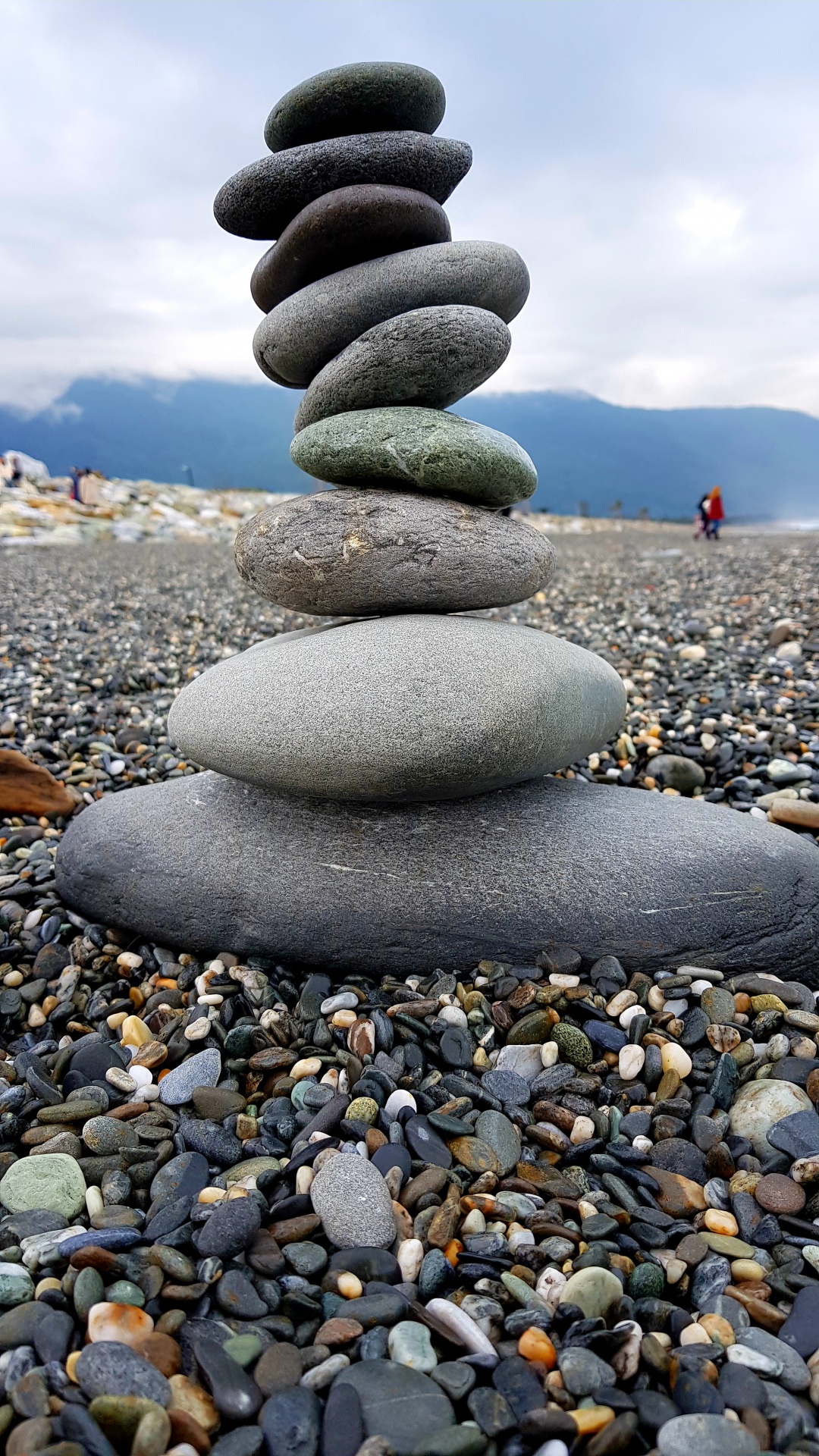 balancing beach stones beach stones balancing stones free photo