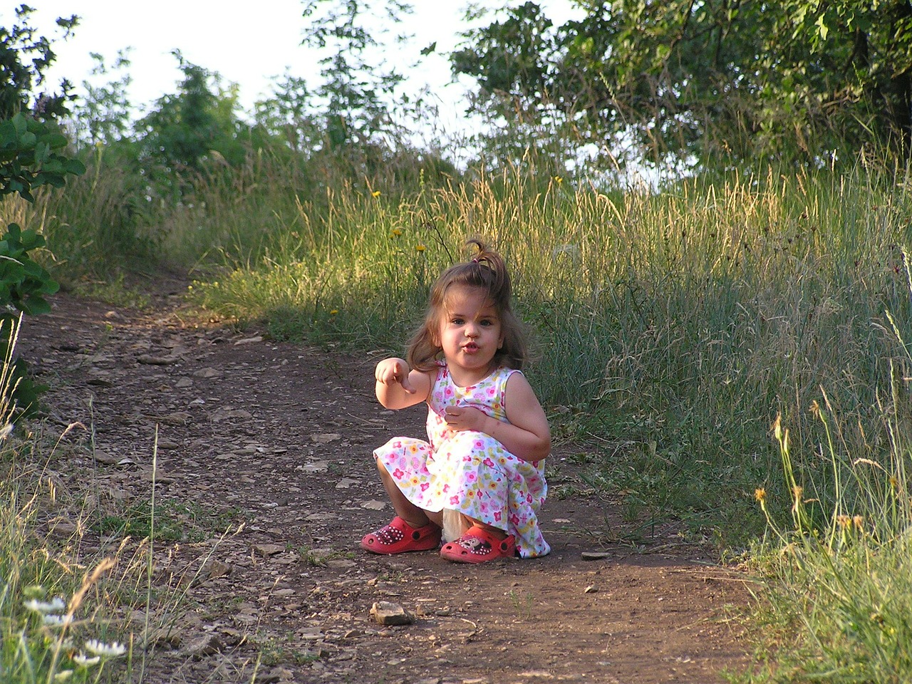 balatonfüred little girl nature free photo