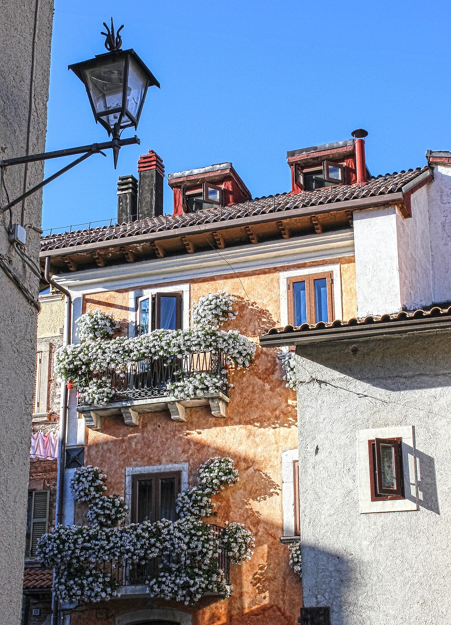 balconies  facade  architecture free photo