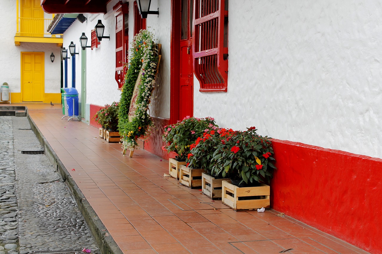 balcony garden colors free photo