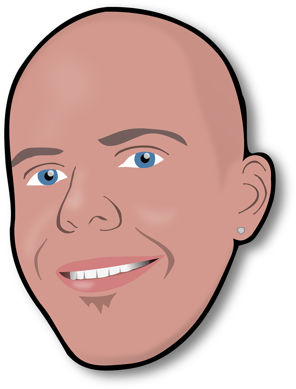 Bald head,man,bald,avatar,head - free image from needpix.com