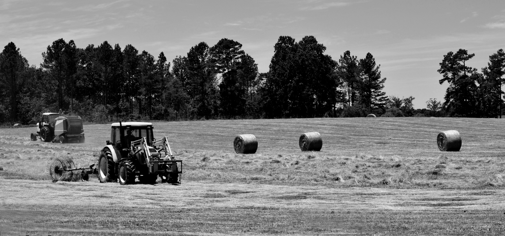 tractor farmland farming free photo