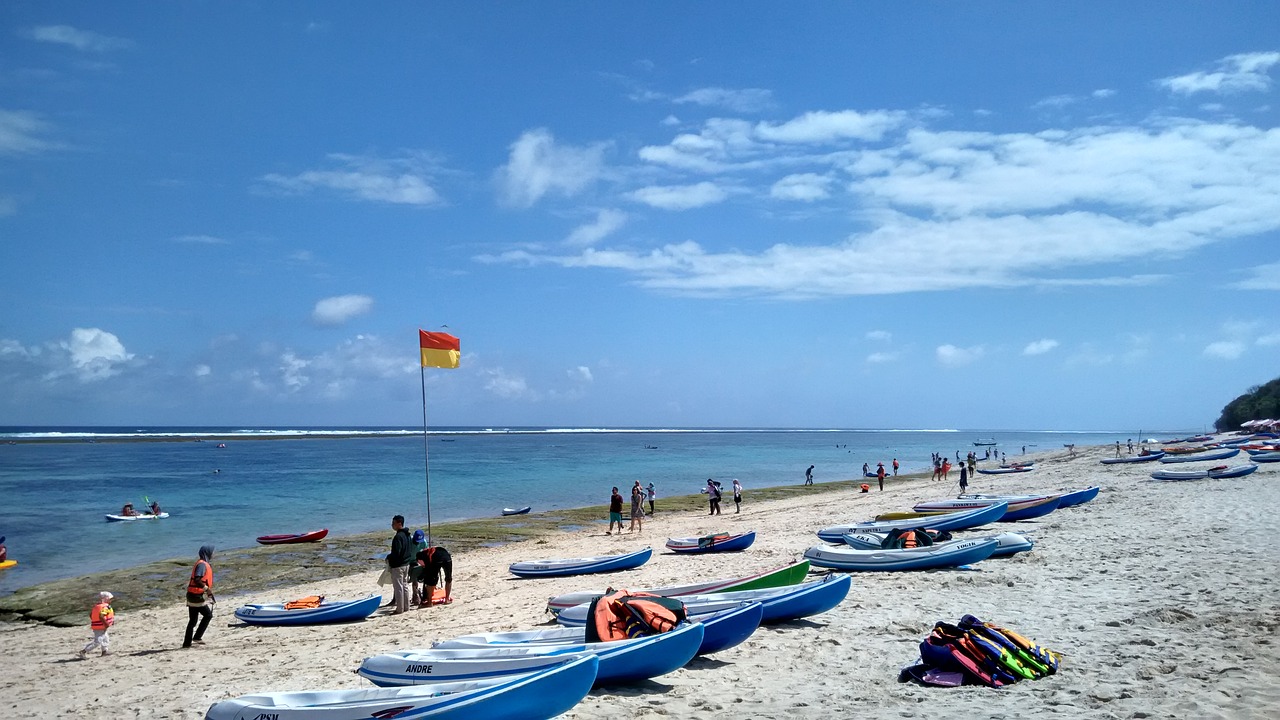 bali indonesia beach free photo