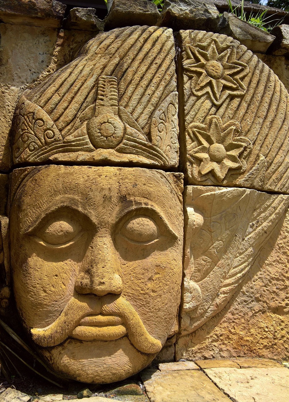 bali face art free photo