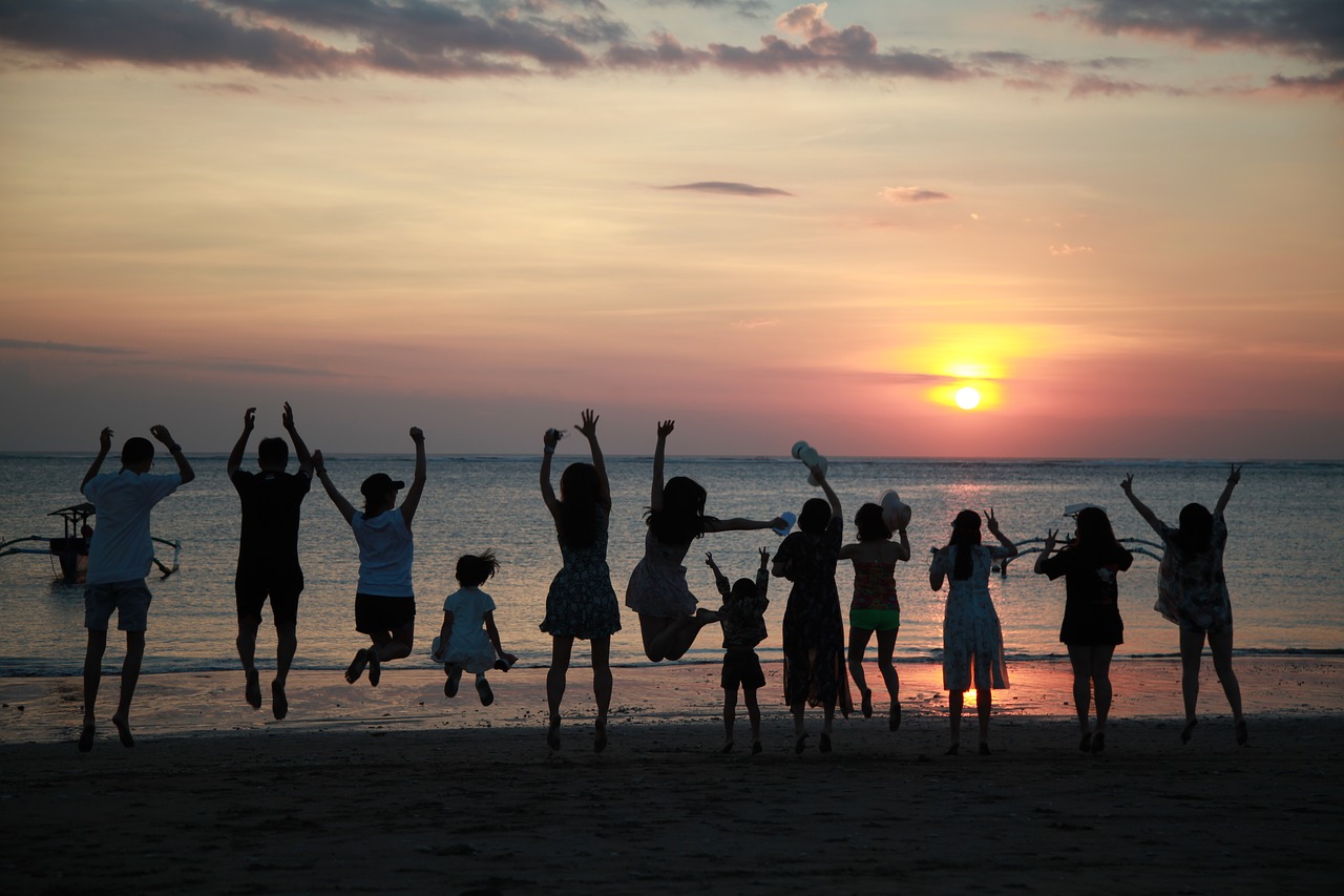 bali sunset youth free photo