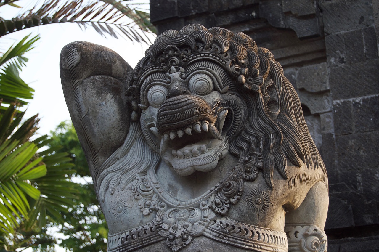 bali  statue  religious monument free photo