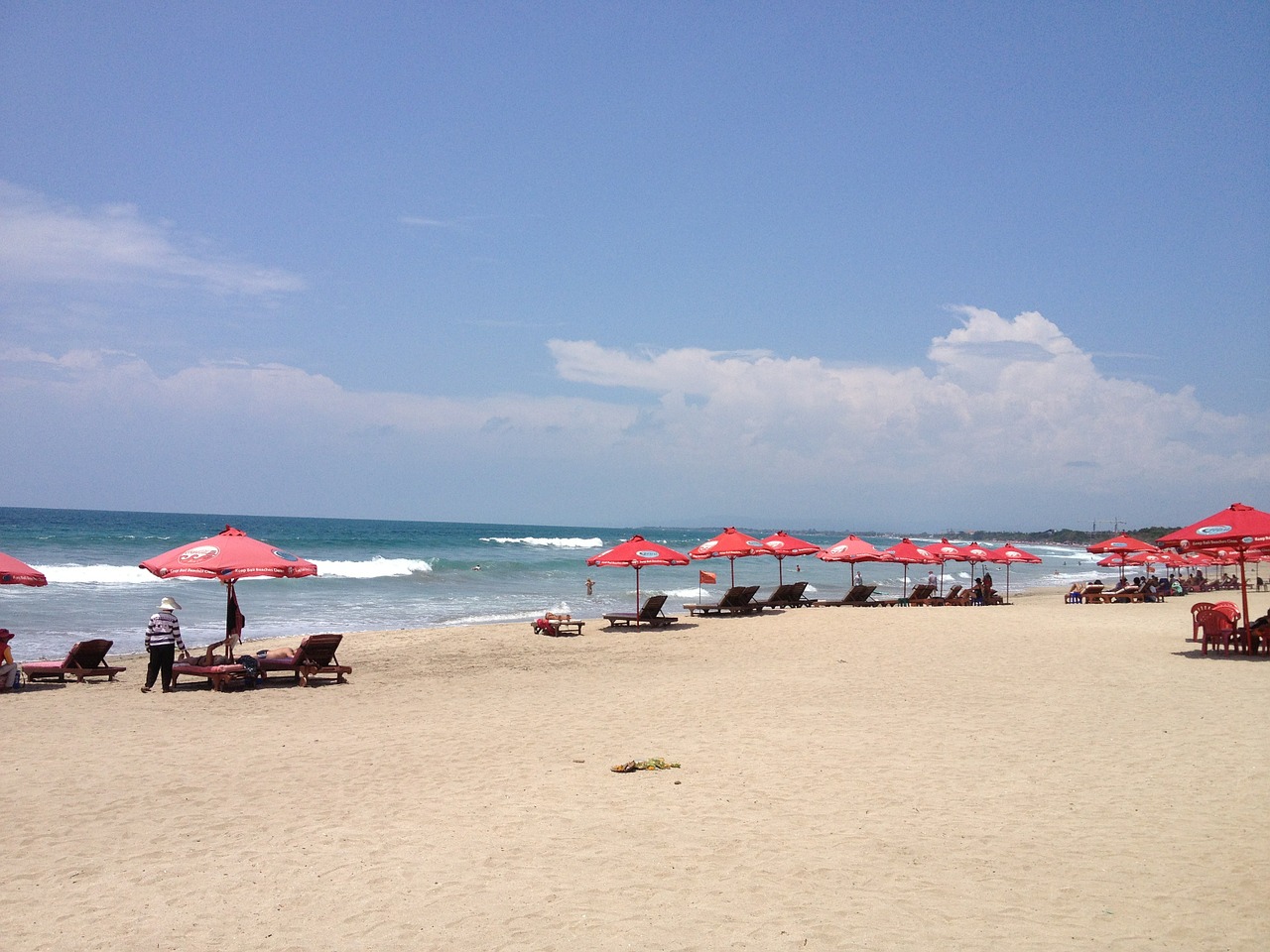 bali beach waves free photo