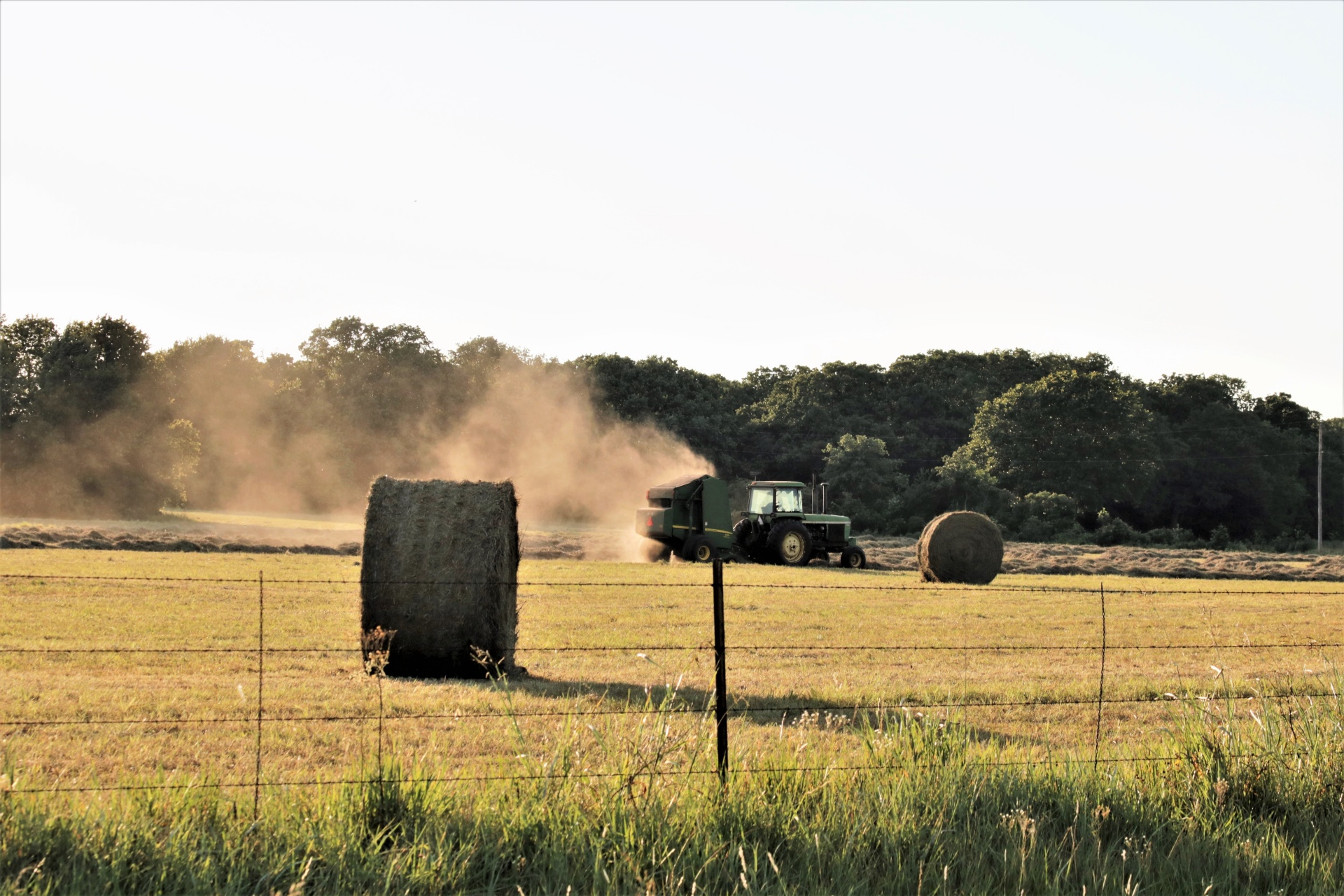 farmer rancher hay free photo