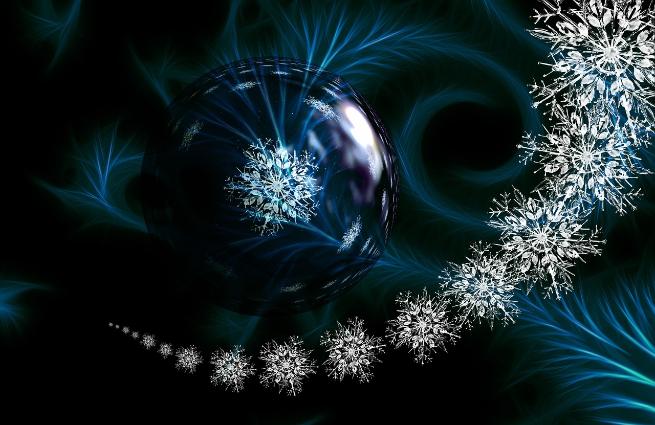 ball christmas ornament snowflake free photo