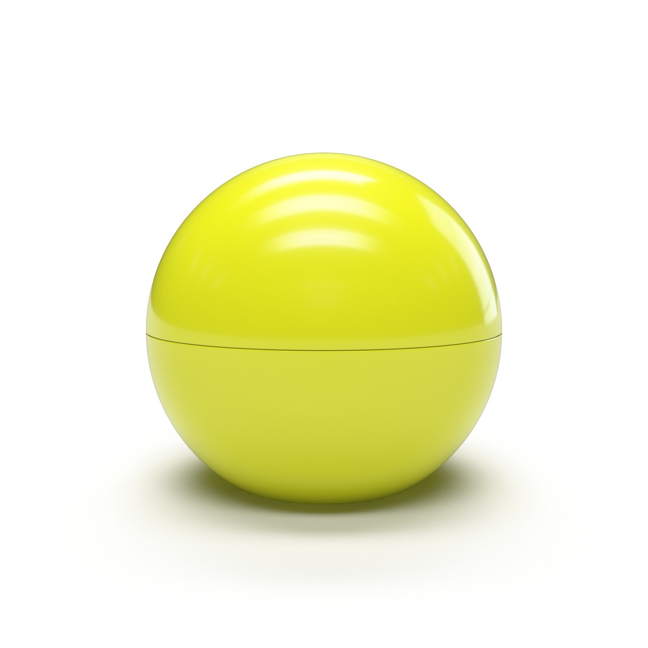 ball gloss yellow free photo