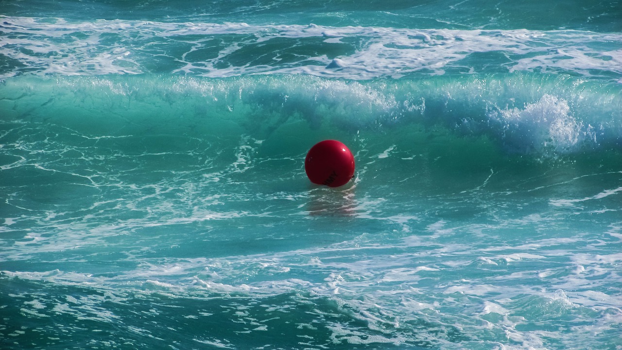 ball buoy wave free photo