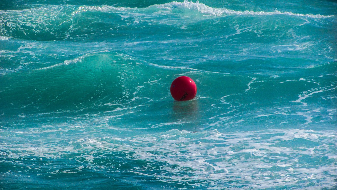 ball buoy wave free photo