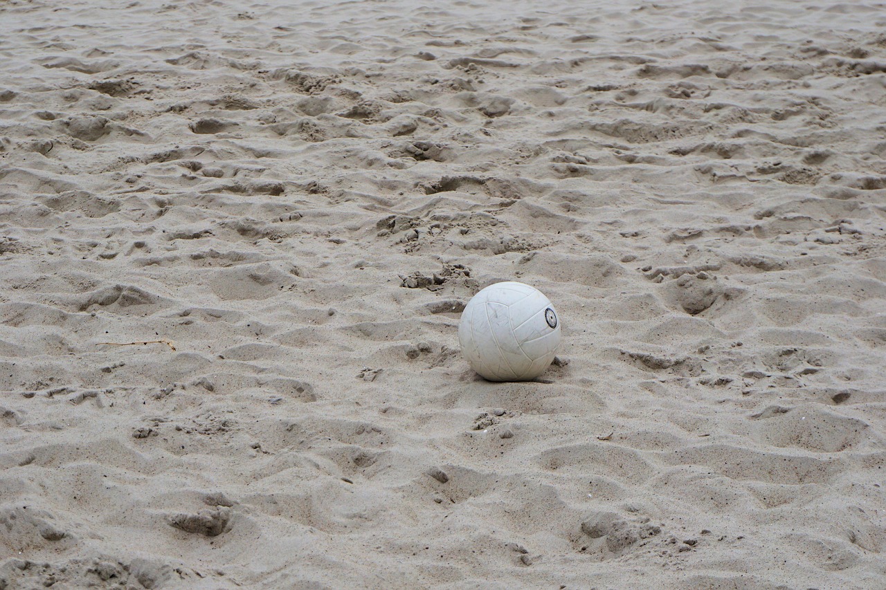 ball beach volleyball volleyball free photo