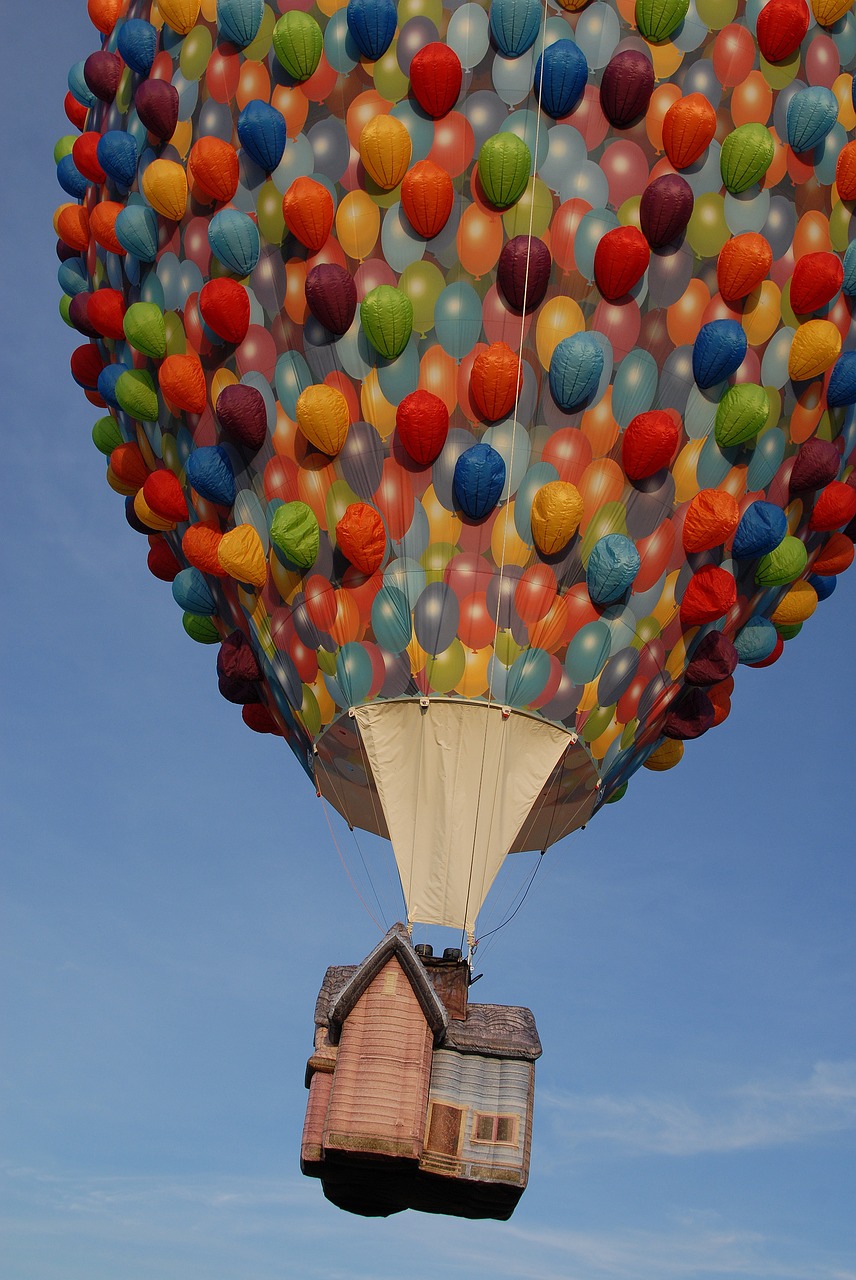 ball hot-air ballooning sky free photo