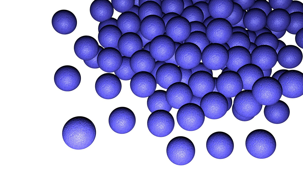 ball purple bacteria free photo