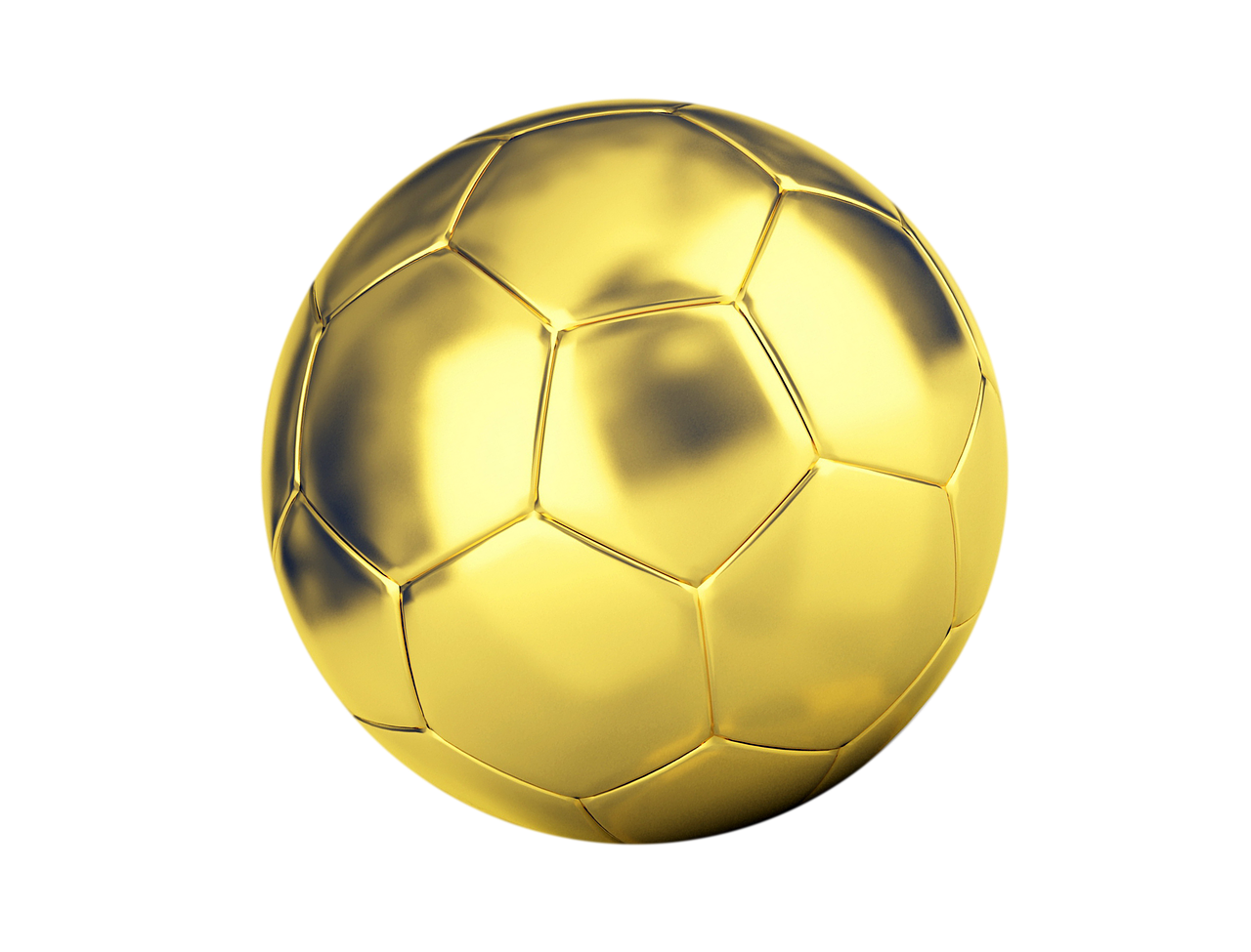 ball football golden ball free photo