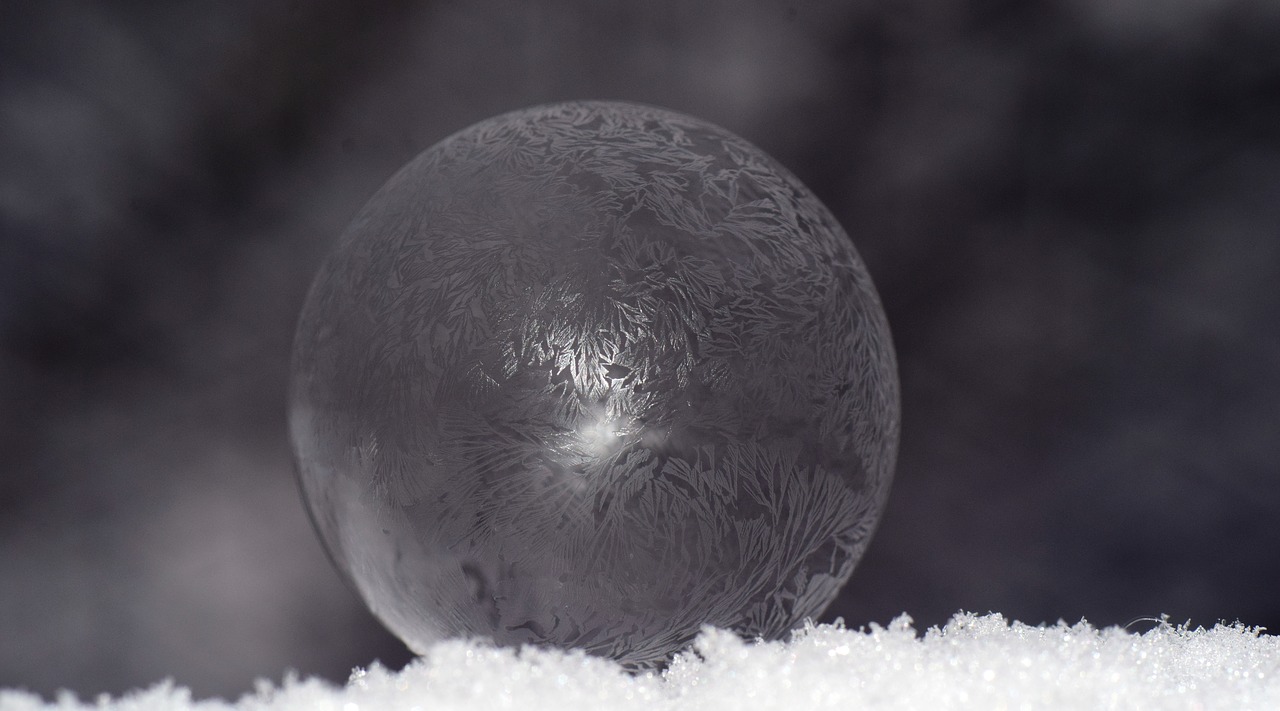 ball ice ball frosty free photo