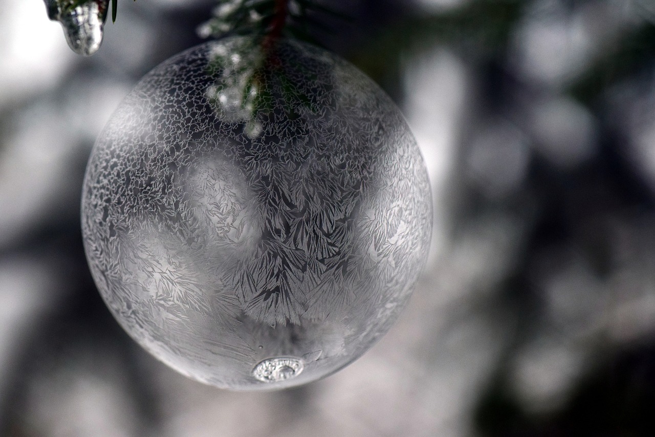 ball ice ball frosty free photo