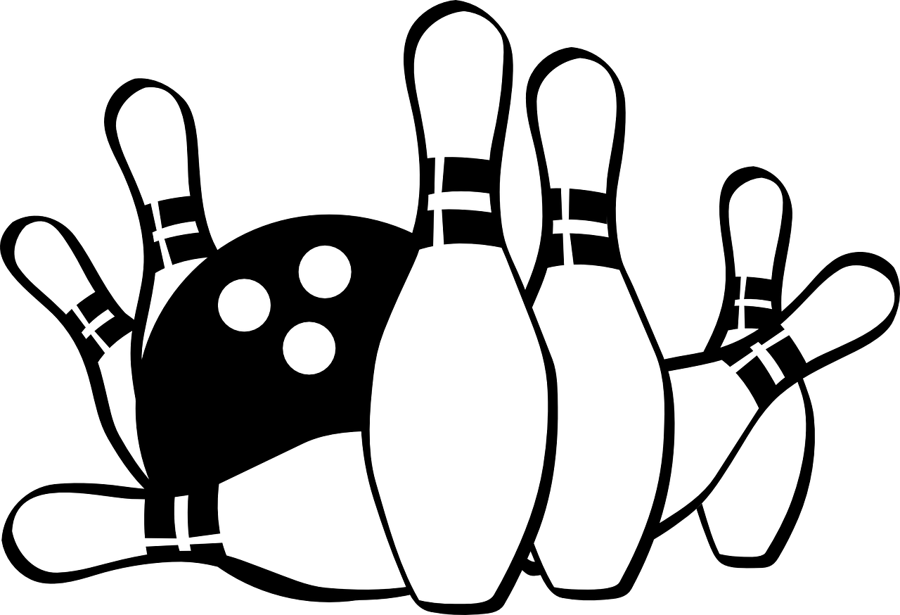 ball bowling pins free photo