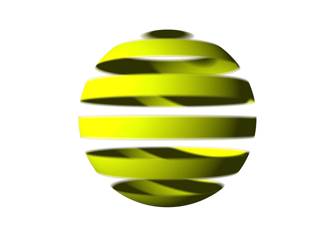 ball sphere stripe free photo