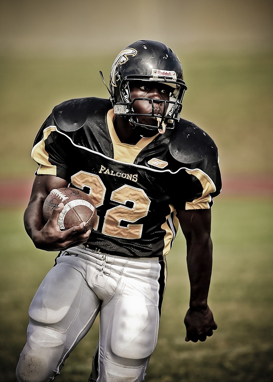 ball carrier running back american football free photo