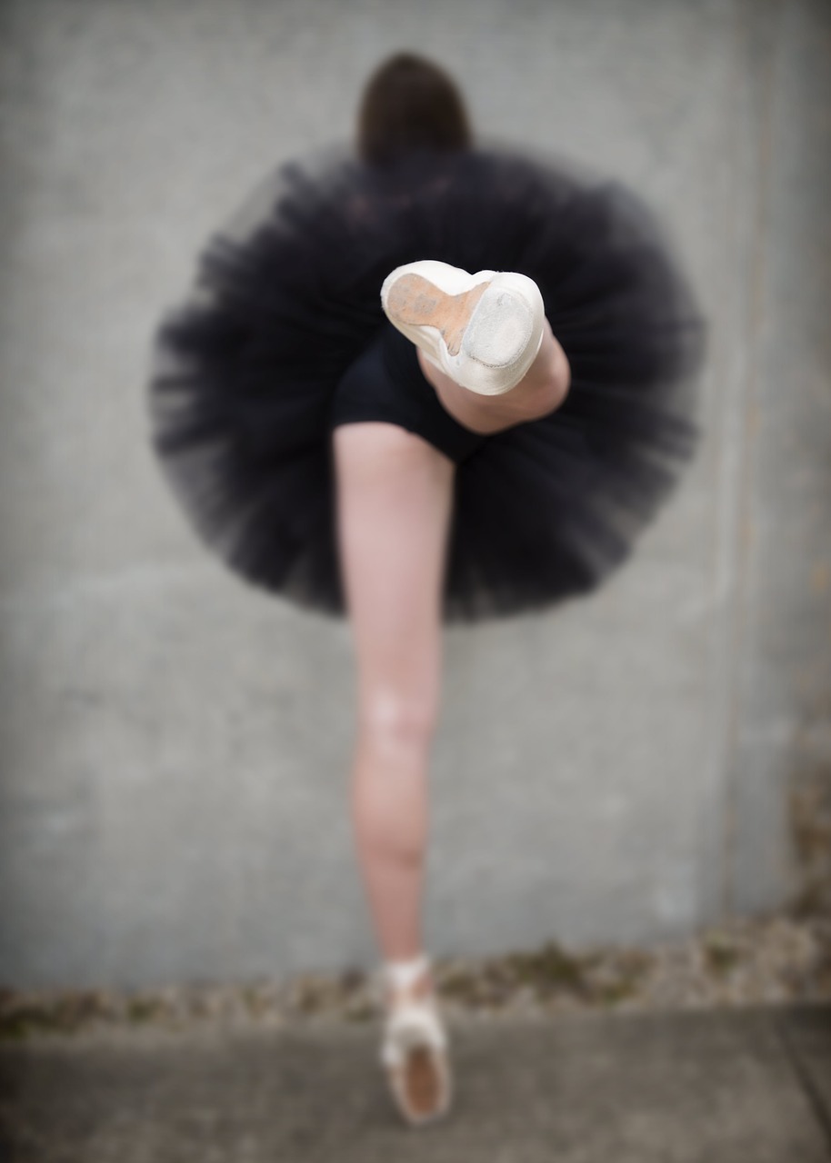 ballerina blurred dancer free photo