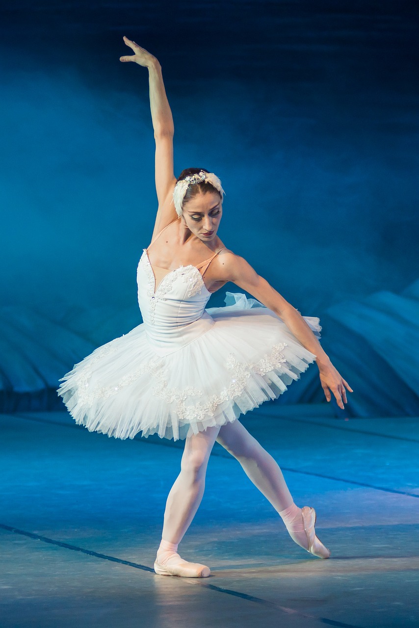 ballerina swan lake performance free photo